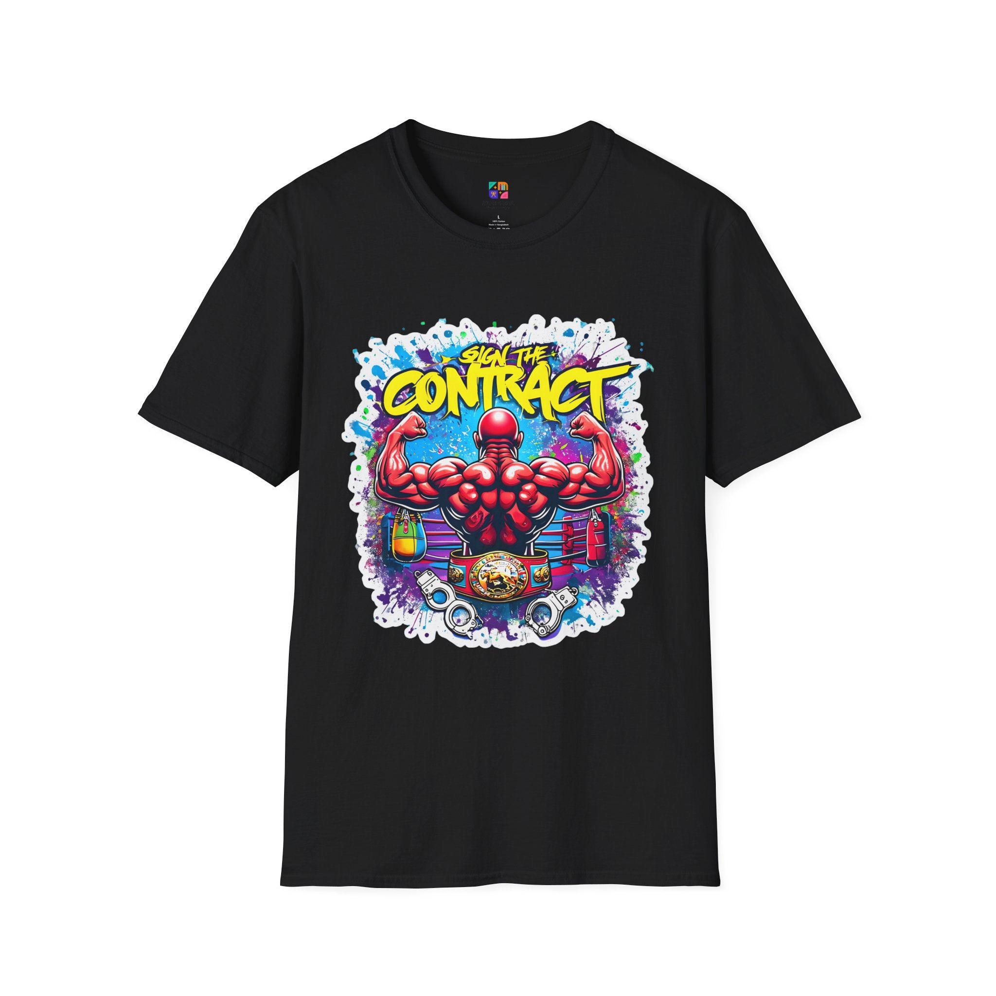 Colorful Superhero Graphic T-Shirt, Fun Unisex Tee, Geeky Apparel, Perfect Gift for Comic Lovers, Casual Wear, Pop Culture Fashion