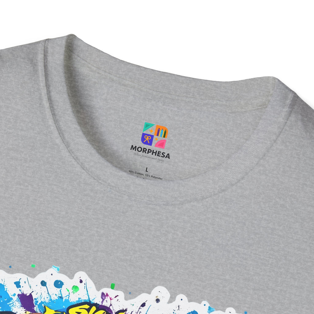 Colorful Superhero Graphic T-Shirt, Fun Unisex Tee, Geeky Apparel, Perfect Gift for Comic Lovers, Casual Wear, Pop Culture Fashion