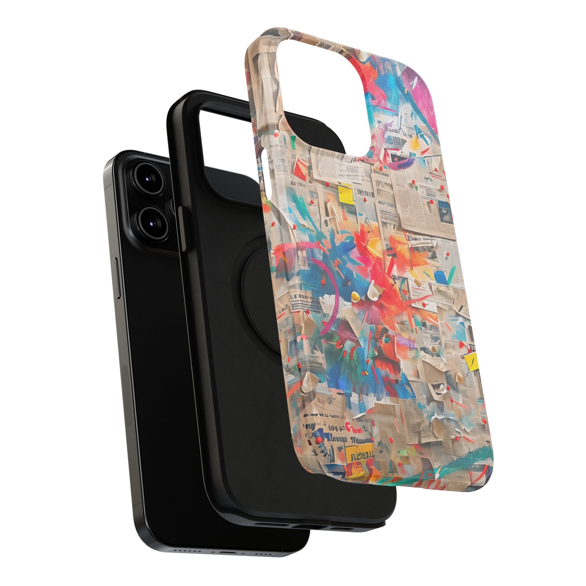 iPhone 17 Case vibrant glossy colorful art