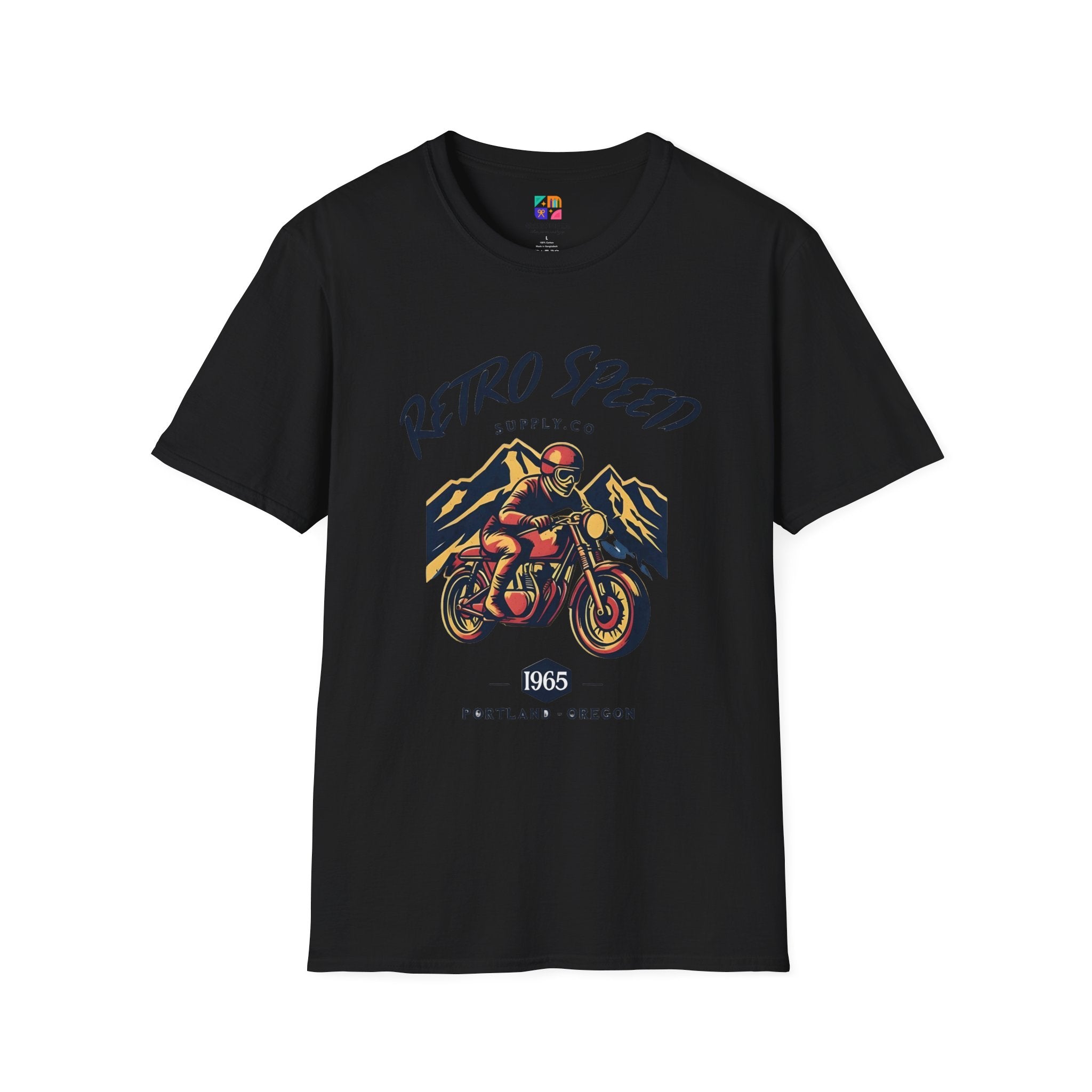 Retro Speed T-Shirt, Retro TShirt Men, Vintage Graphic Tee, Motorcycle Shirt, Streetwear Aesthetic, Trendy Shirt, Gift for Him