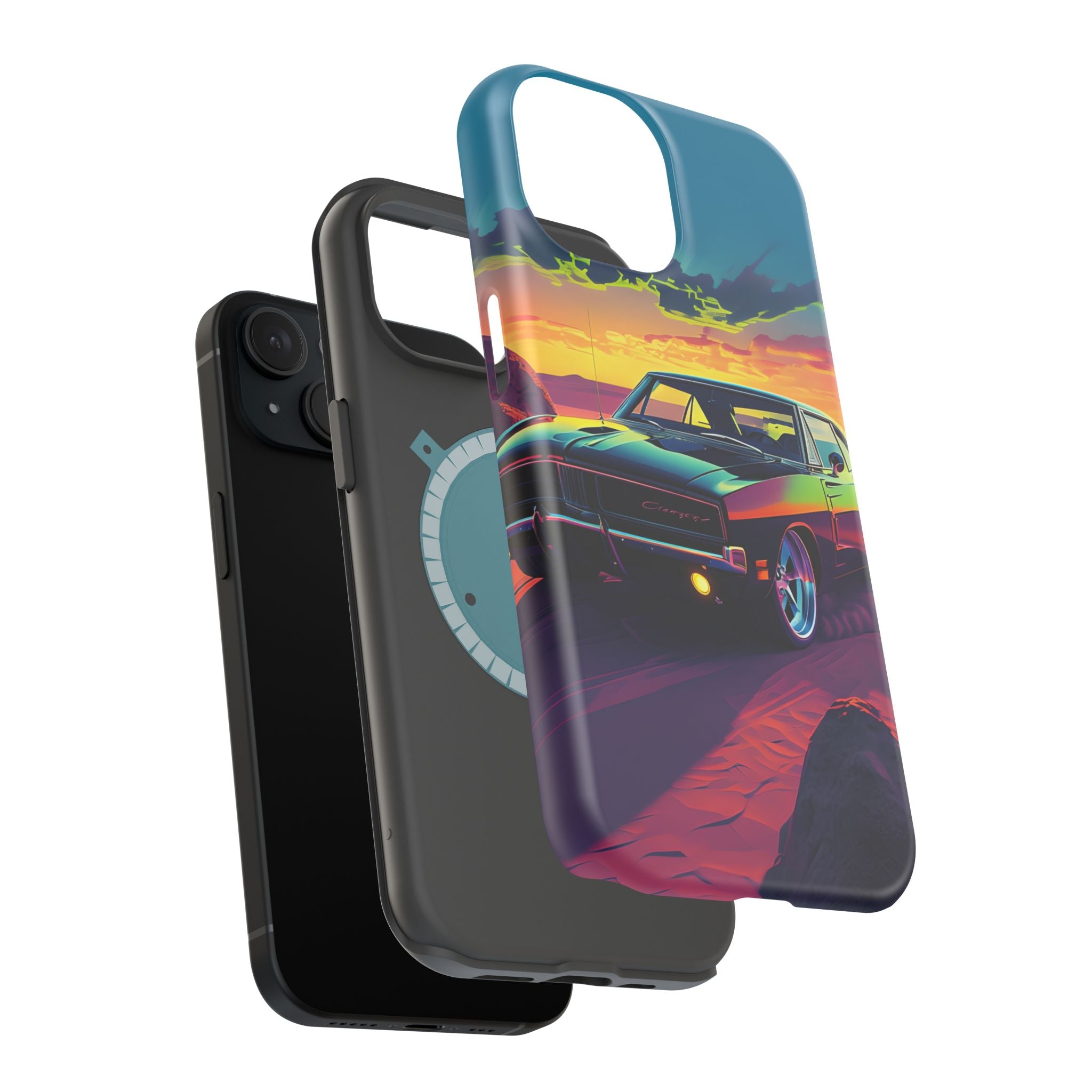 iPhone 17 Case - Retro Muscular Car Design