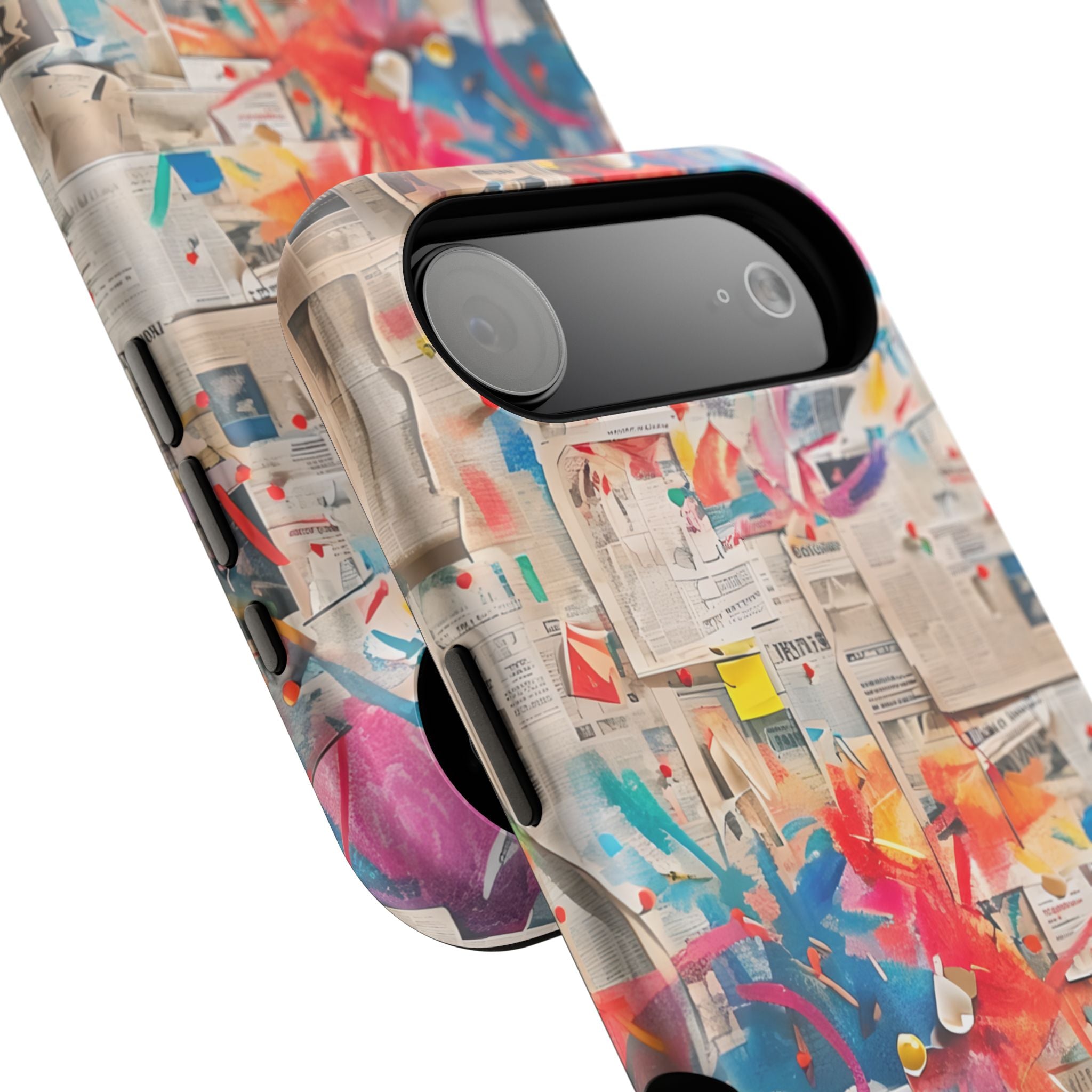 iPhone 17 Case vibrant glossy colorful art