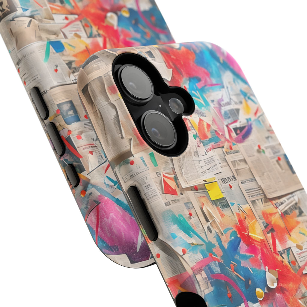 iPhone 17 Case vibrant glossy colorful art