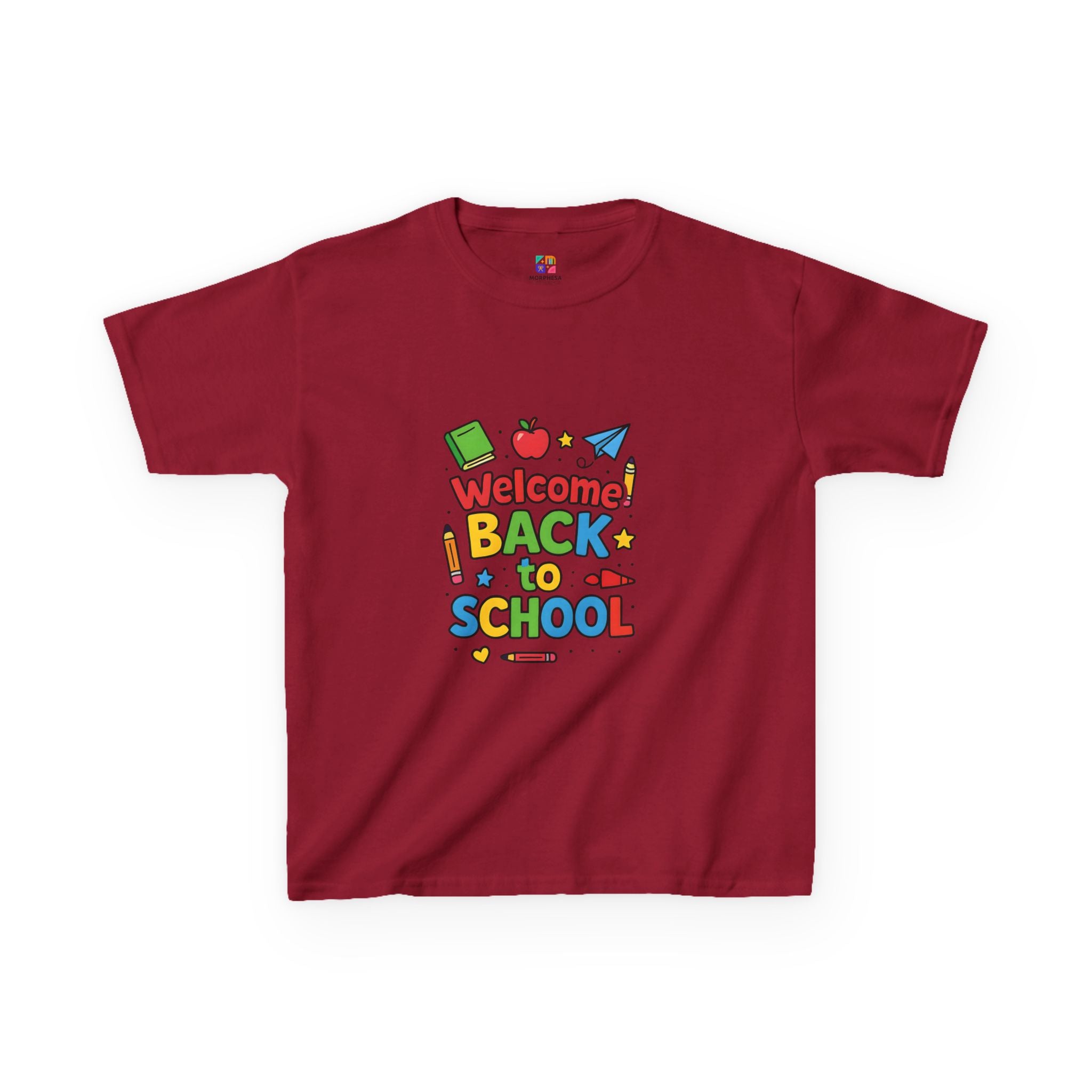 Kids School Graphic Tee, Back to School Outfit Gift Shirt, Youthful Vibrant Children's Birthday Tshirt, First Day of School Apparel, Cute