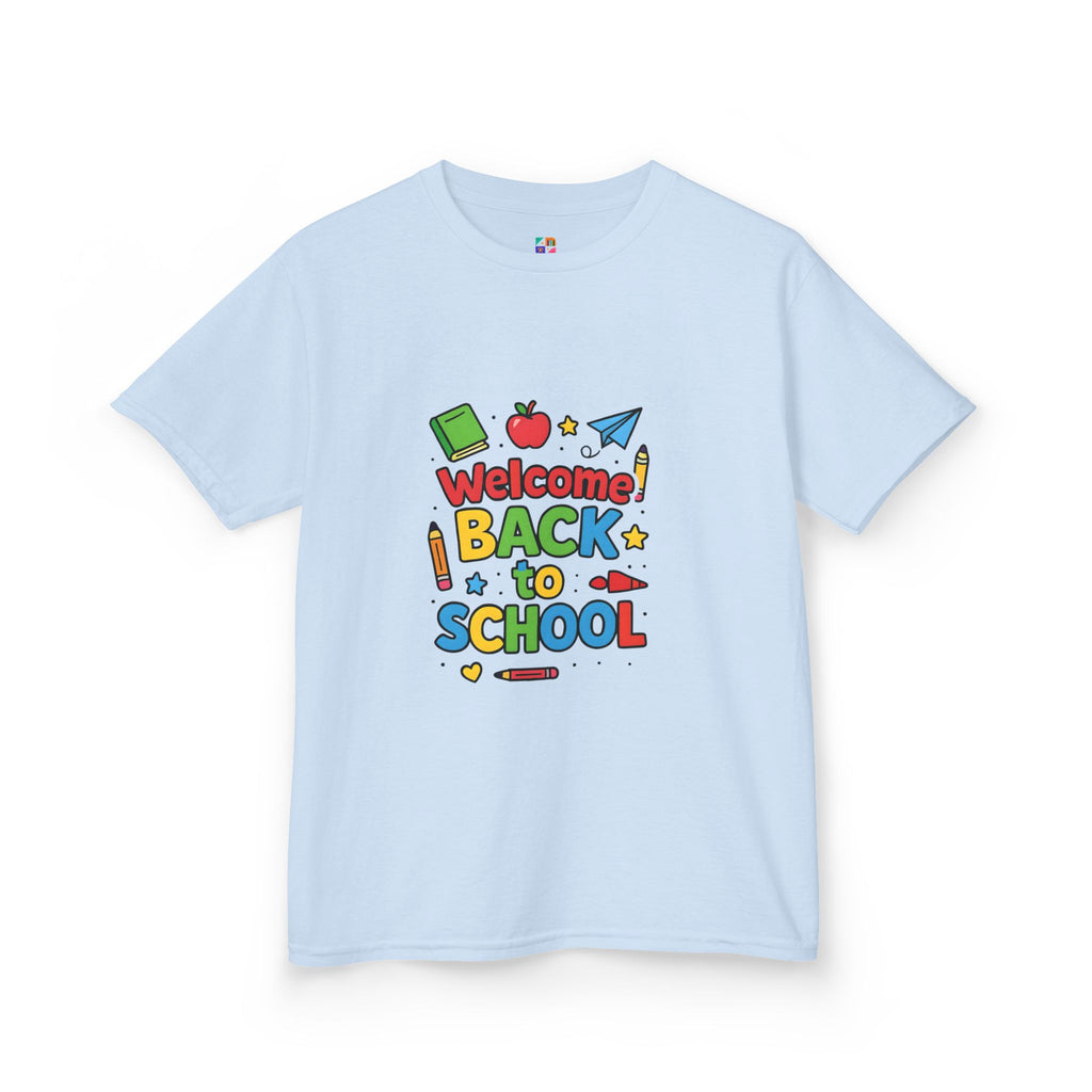 Kids School Graphic Tee, Back to School Outfit Gift Shirt, Youthful Vibrant Children's Birthday Tshirt, First Day of School Apparel, Cute