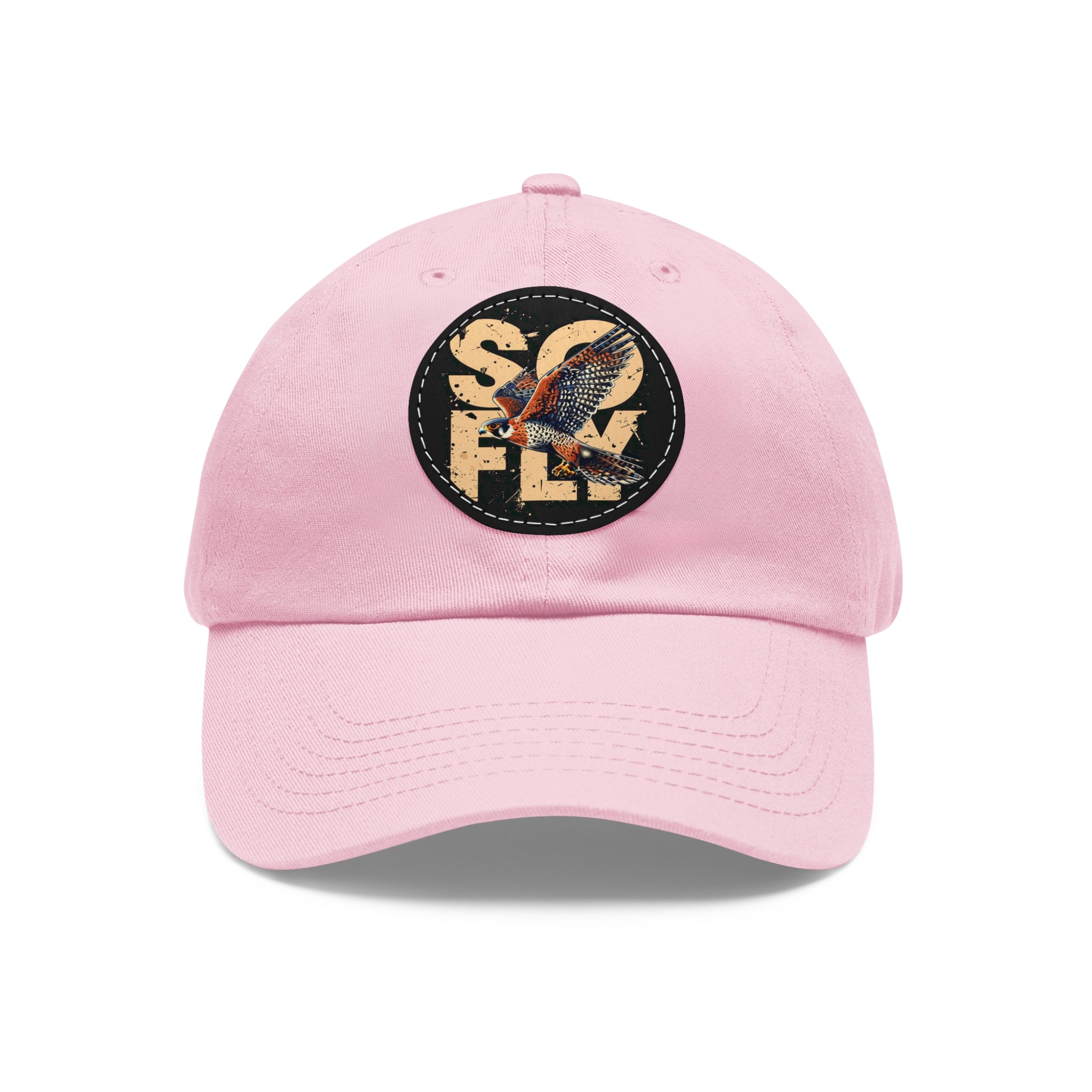 Stylish Dad Hat with Leather Patch, Casual Baseball Cap, Gift for Dads, Outdoor Accessory, Summer Fashion