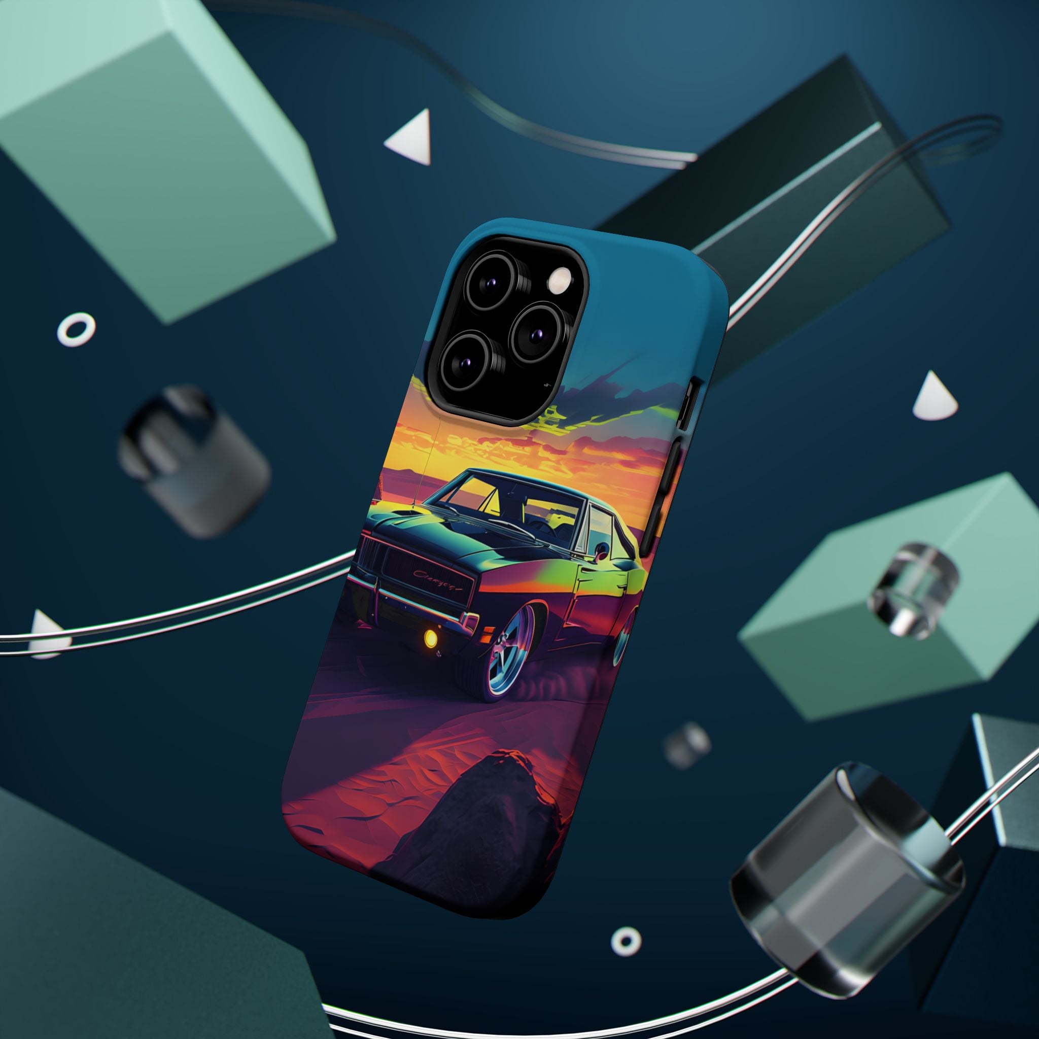 iPhone 17 Case - Retro Muscular Car Design