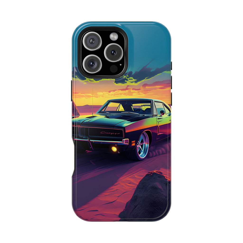 iPhone 17 Case - Retro Muscular Car Design