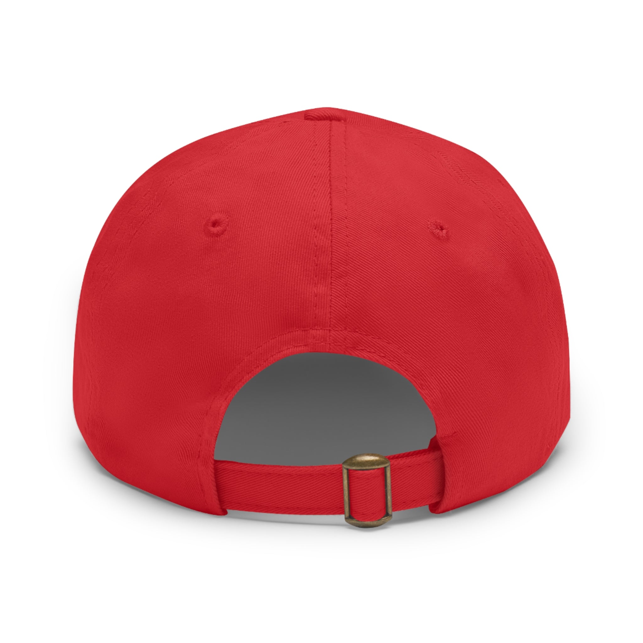Stylish Dad Hat with Leather Patch, Casual Baseball Cap, Gift for Dads, Outdoor Accessory, Summer Fashion