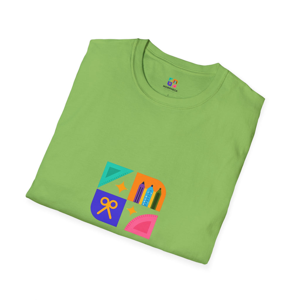 Colorful Unisex Graphic Tee with Fun Design | Casual Wear, Gift for Art Lovers, Birthday Present, Relaxed Fit, Everyday Style