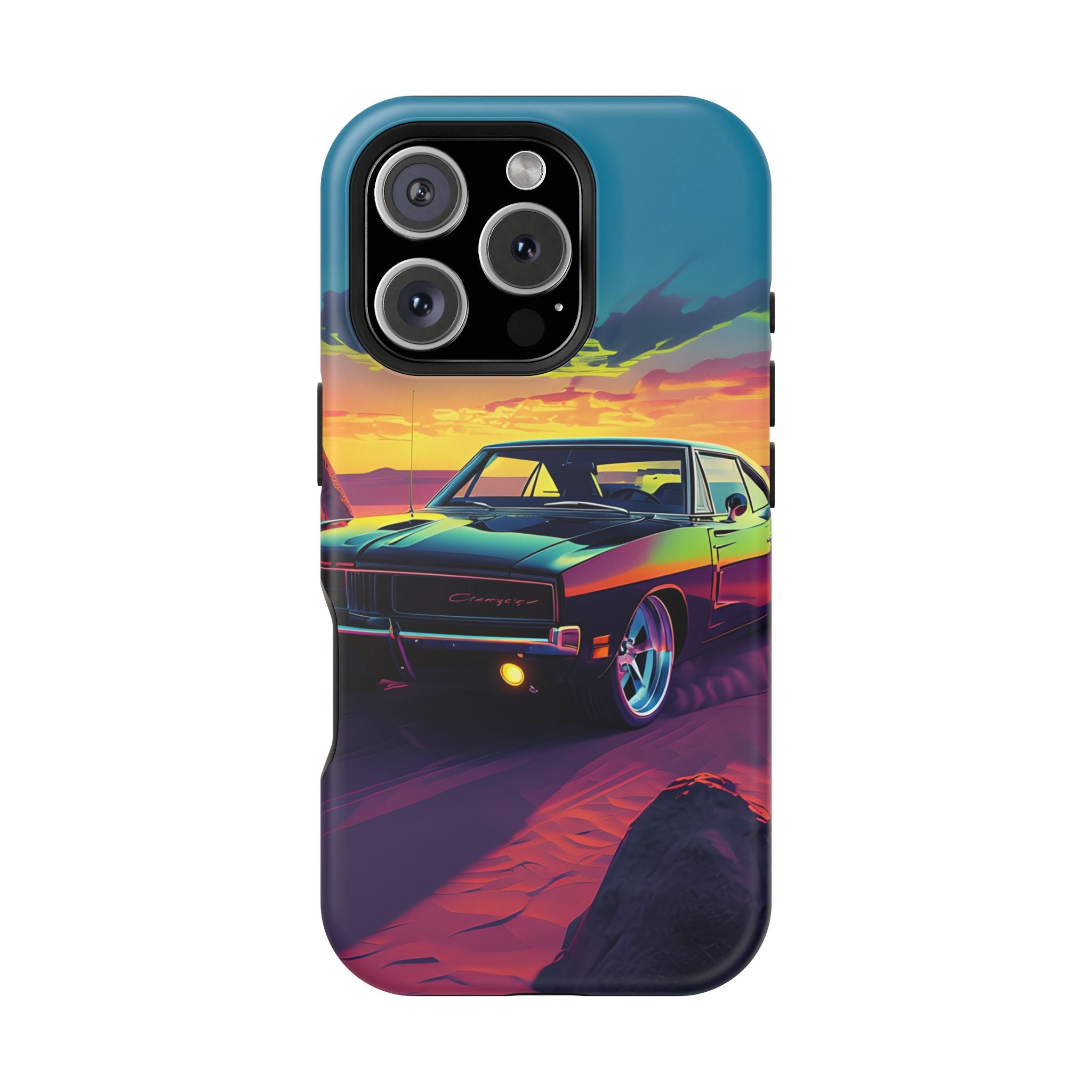 iPhone 17 Case - Retro Muscular Car Design