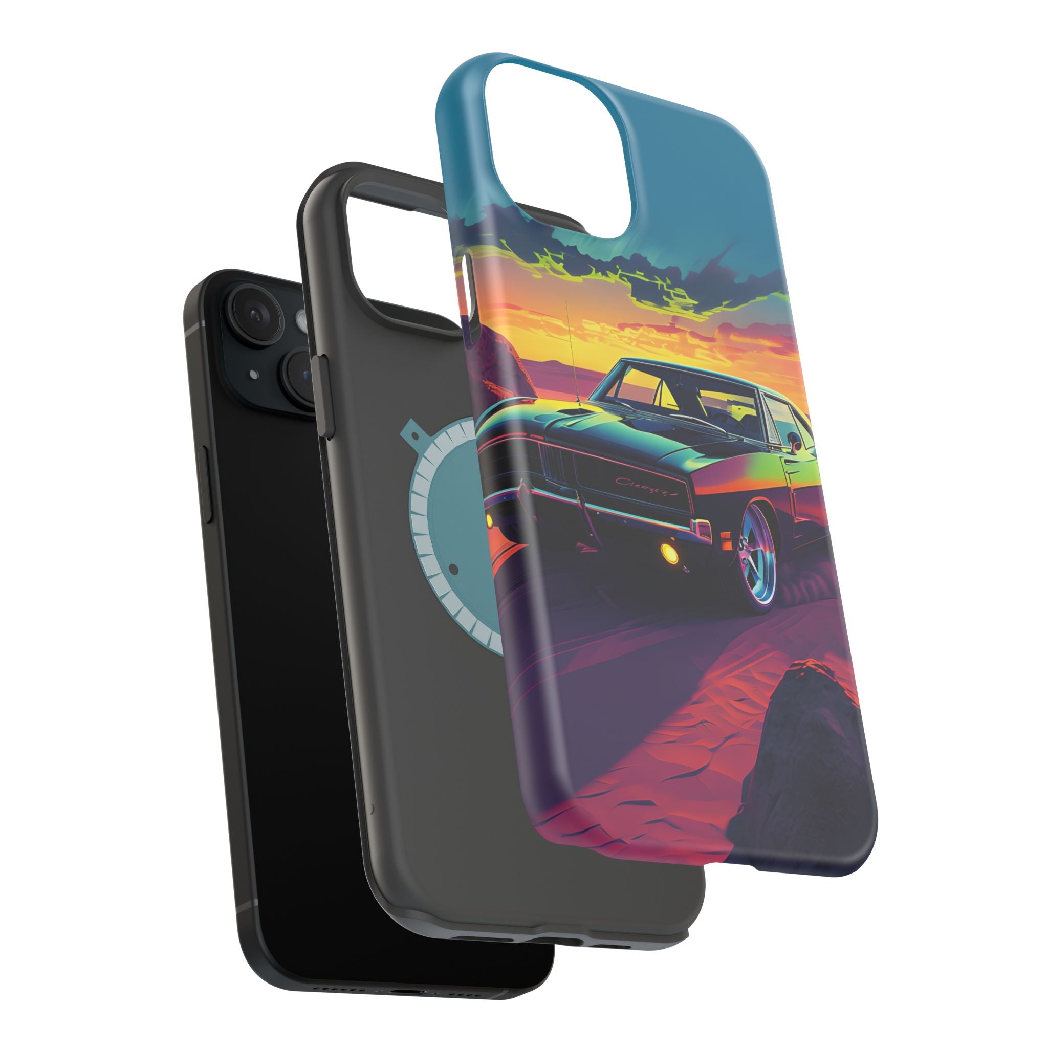 iPhone 17 Case - Retro Muscular Car Design