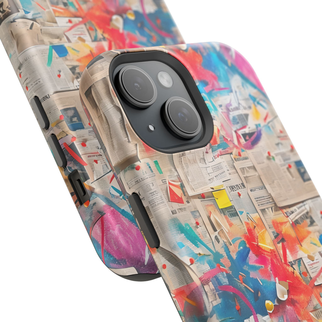 iPhone 17 Case vibrant glossy colorful art