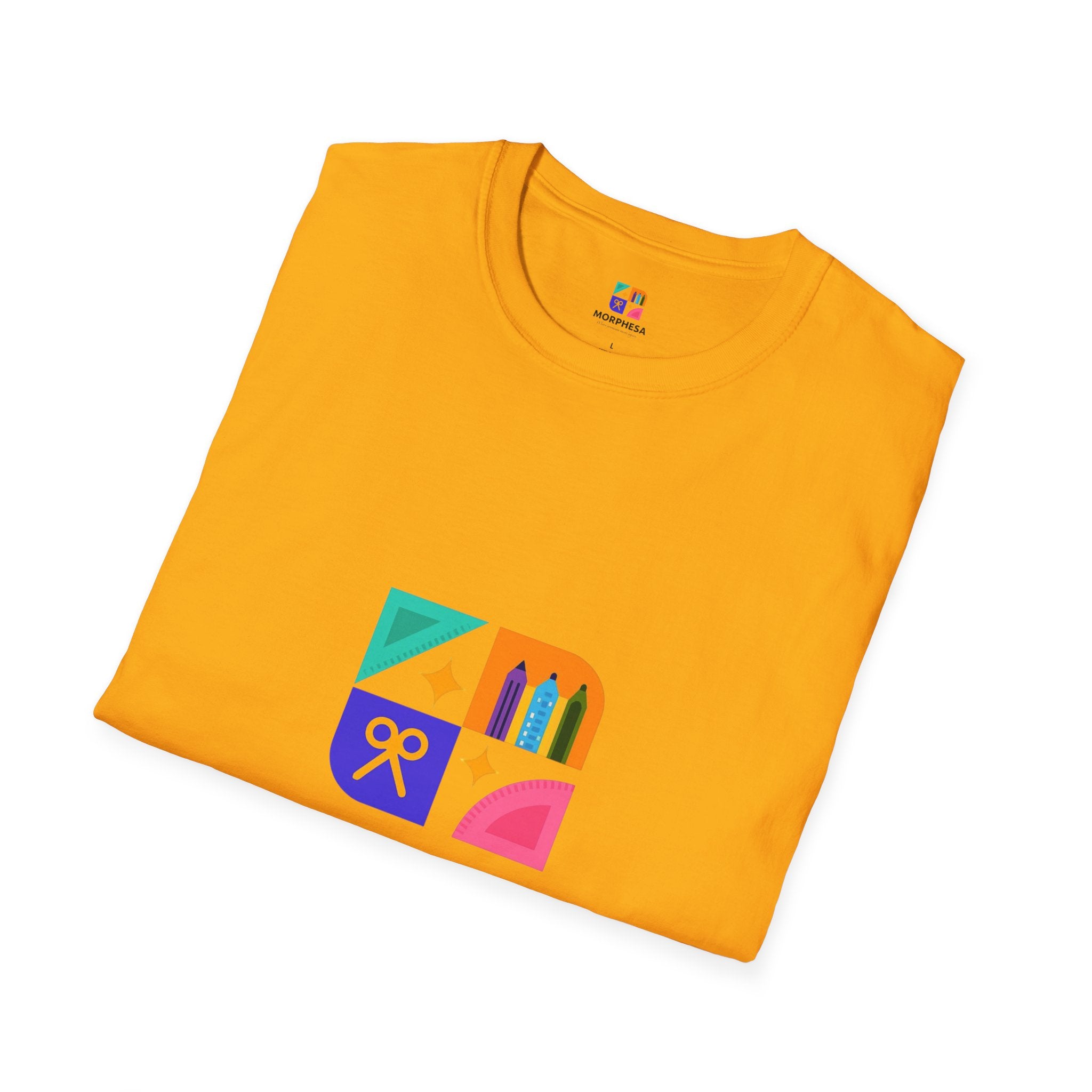 Colorful Unisex Graphic Tee with Fun Design | Casual Wear, Gift for Art Lovers, Birthday Present, Relaxed Fit, Everyday Style