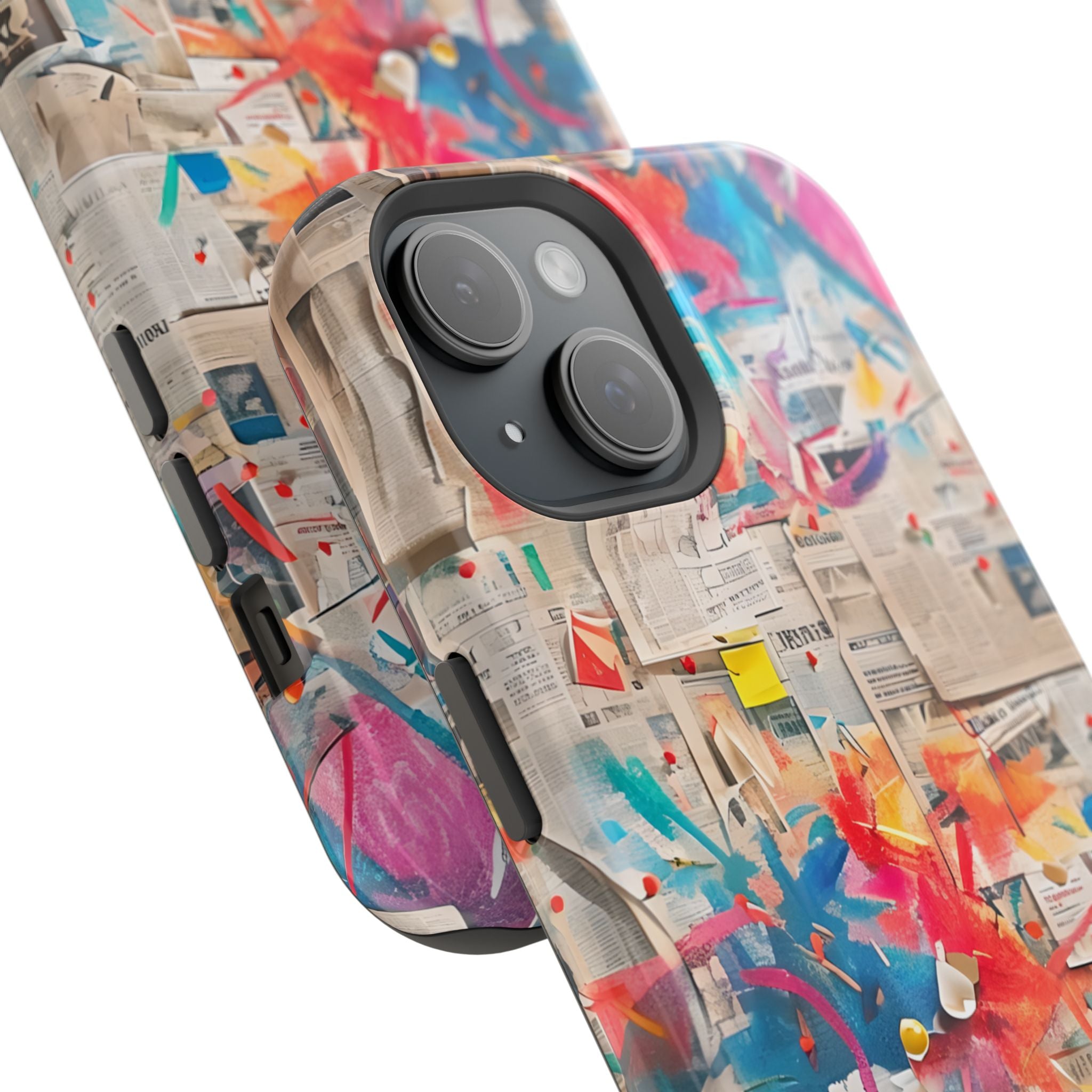 iPhone 17 Case vibrant glossy colorful art