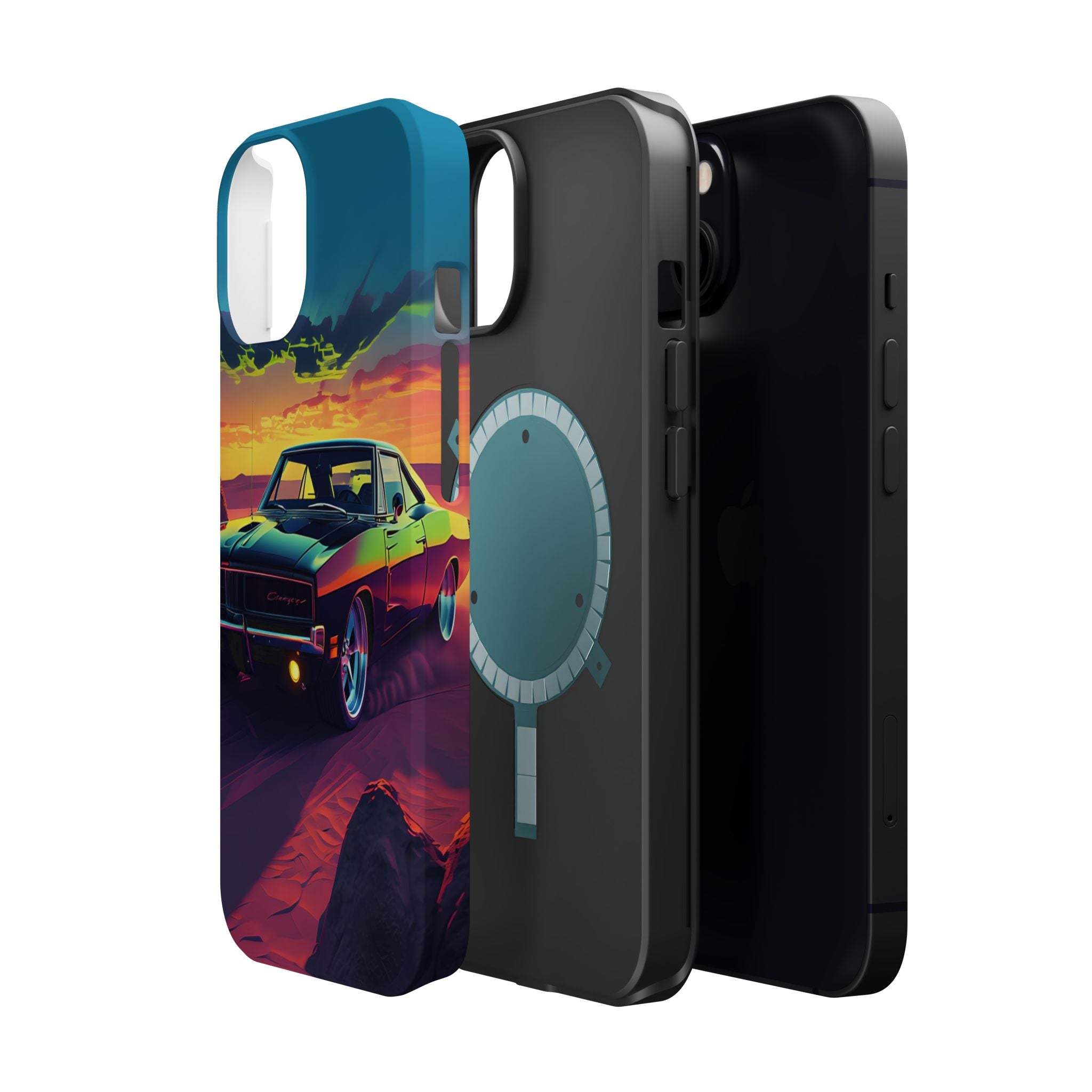 iPhone 17 Case - Retro Muscular Car Design