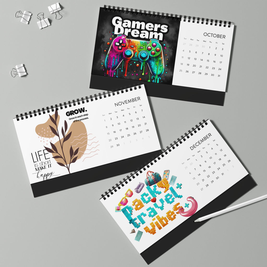 2026 Multidesign Morphesa Desktop Calendar — 2026 Grid