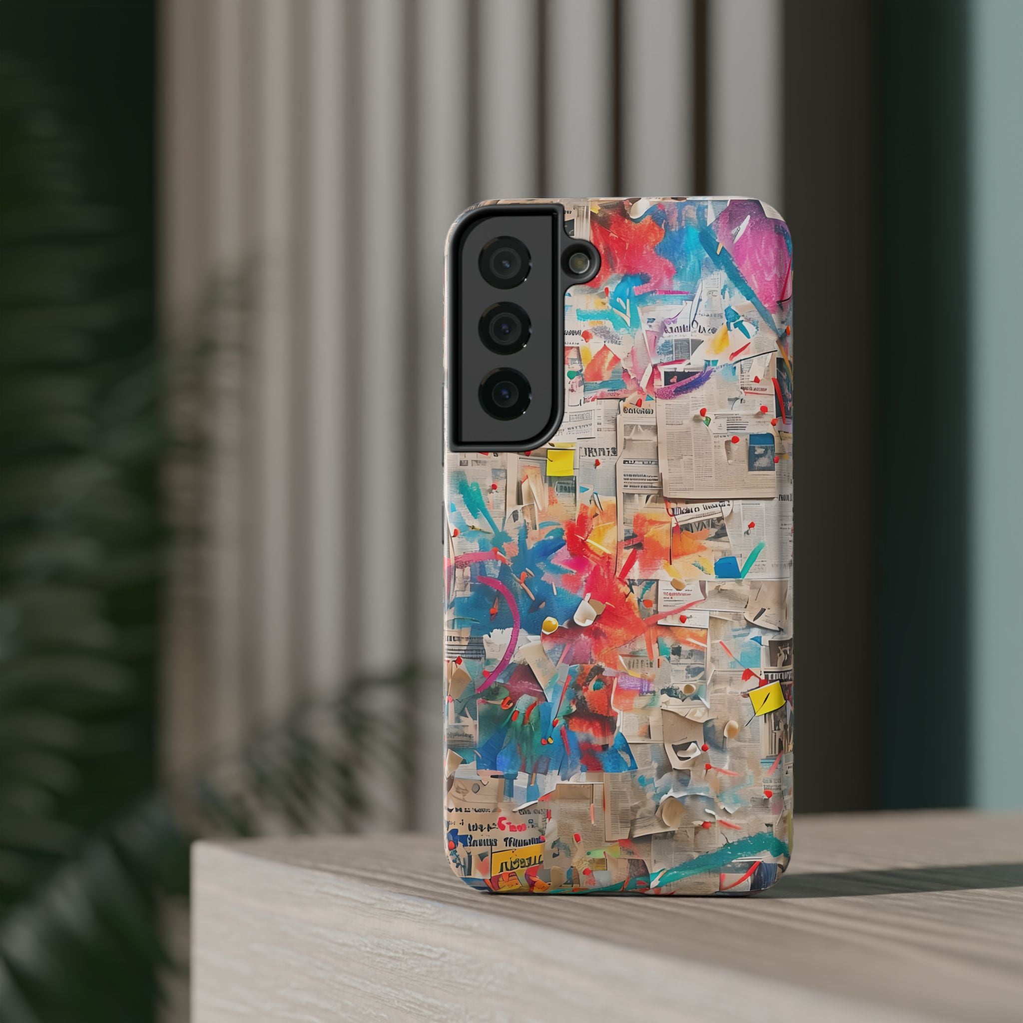 iPhone 17 Case vibrant glossy colorful art