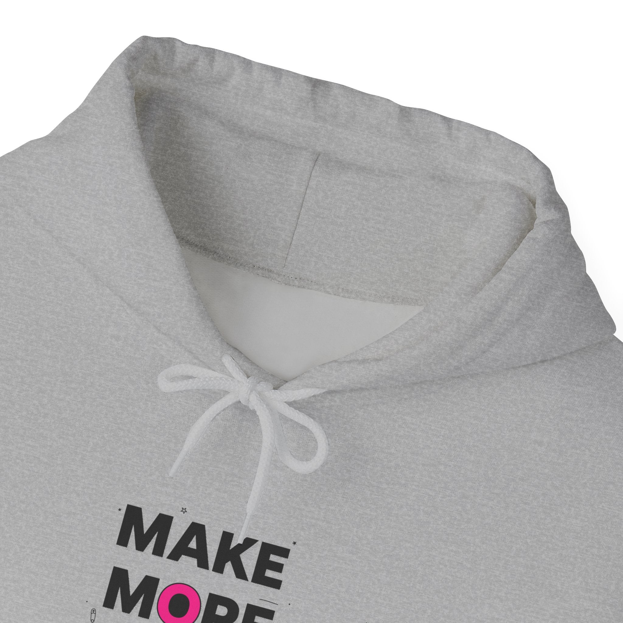 Make More Zines Hoodie | ransom collage, cutout letters design
