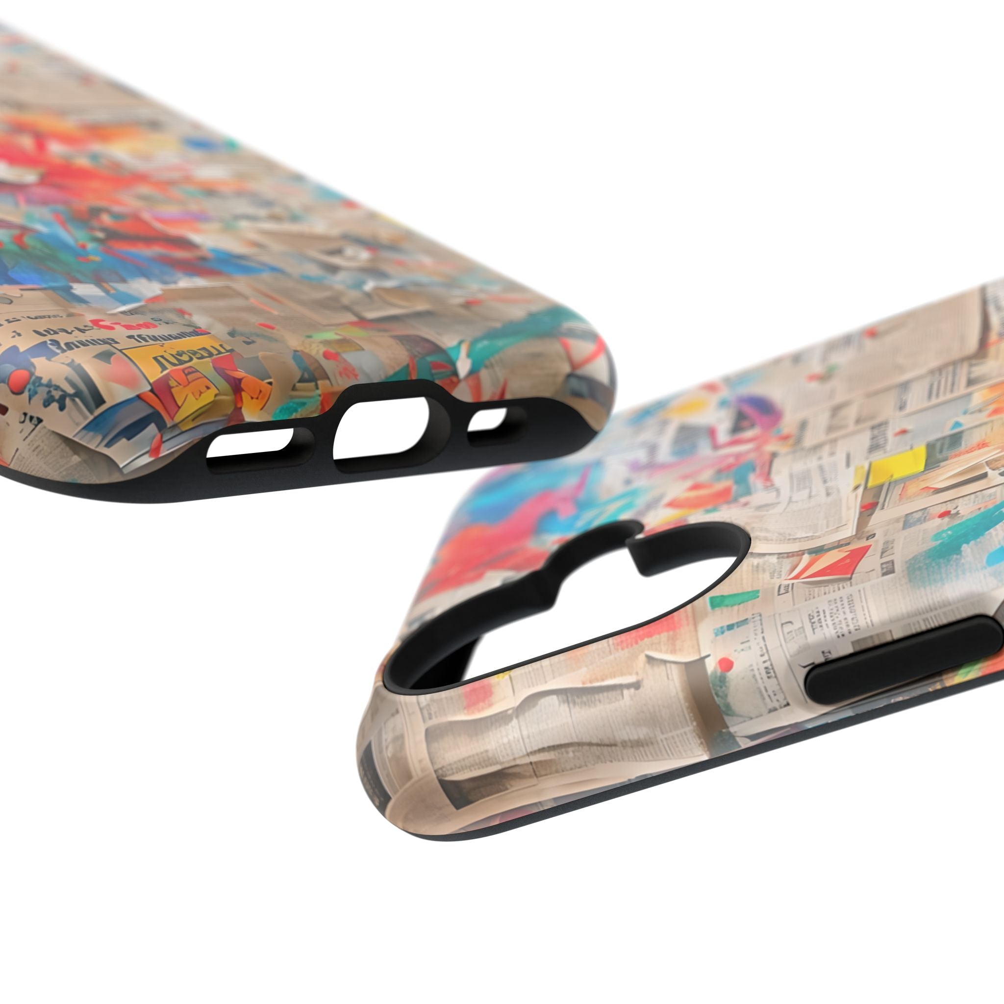 iPhone 17 Case vibrant glossy colorful art