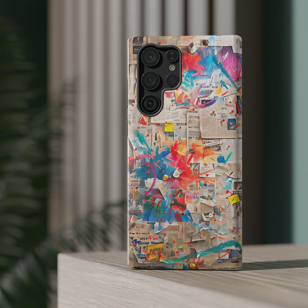 iPhone 17 Case vibrant glossy colorful art