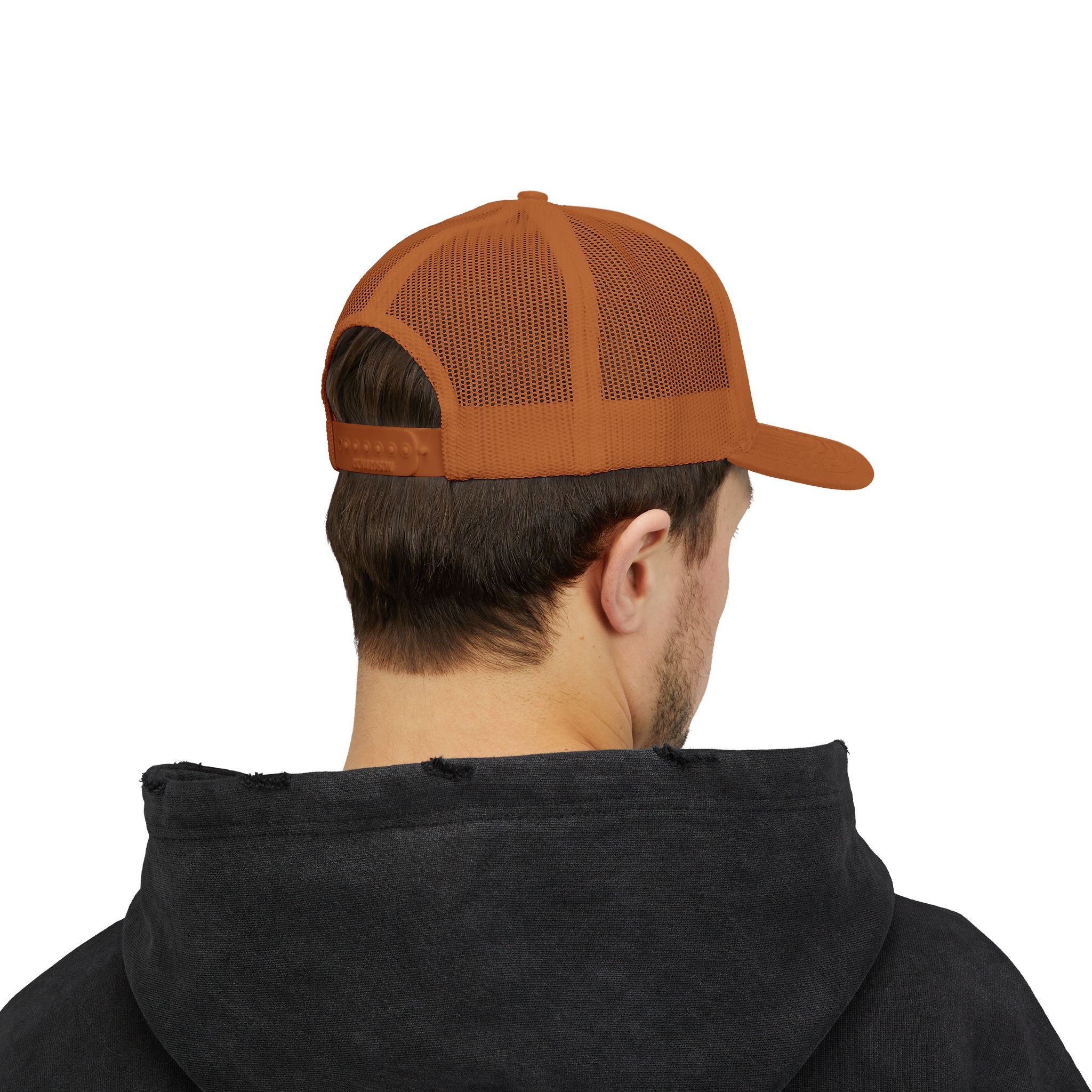 Money On My Mind Trucker Cap — Embroidered Mesh Snapback Hat