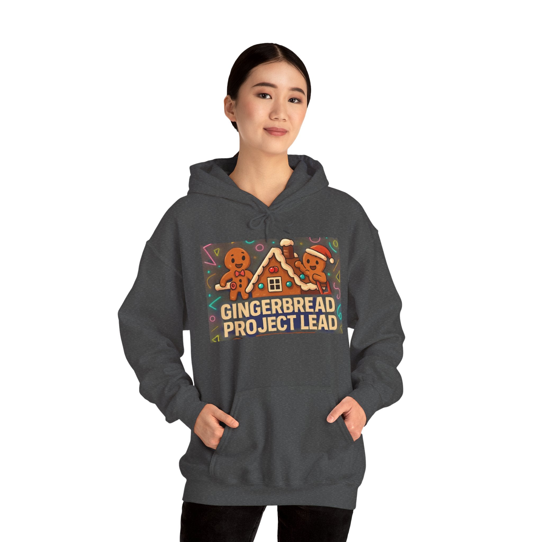 Gingerbread Bakery Hoodie — Cute Holiday Gingerbread House & Cookies Sweatshirt
