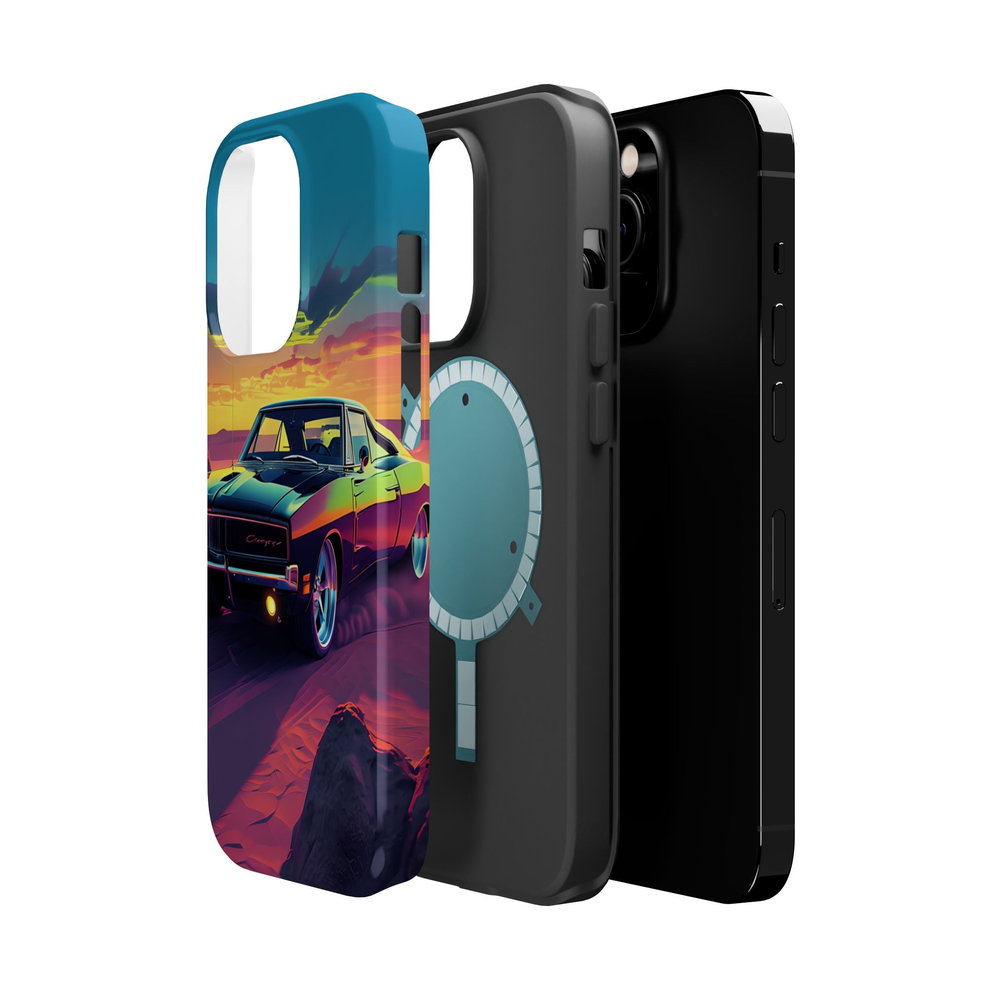 iPhone 17 Case - Retro Muscular Car Design