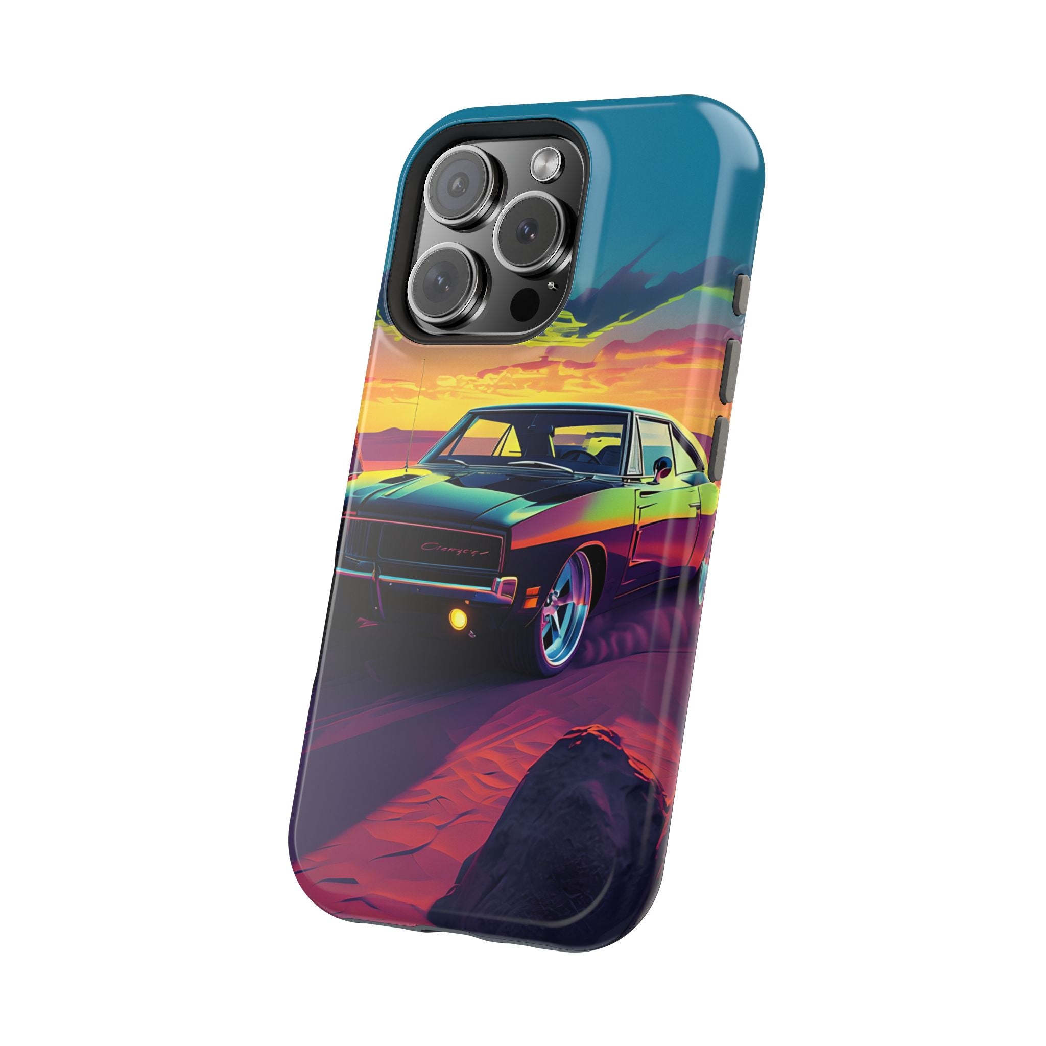 iPhone 17 Case - Retro Muscular Car Design