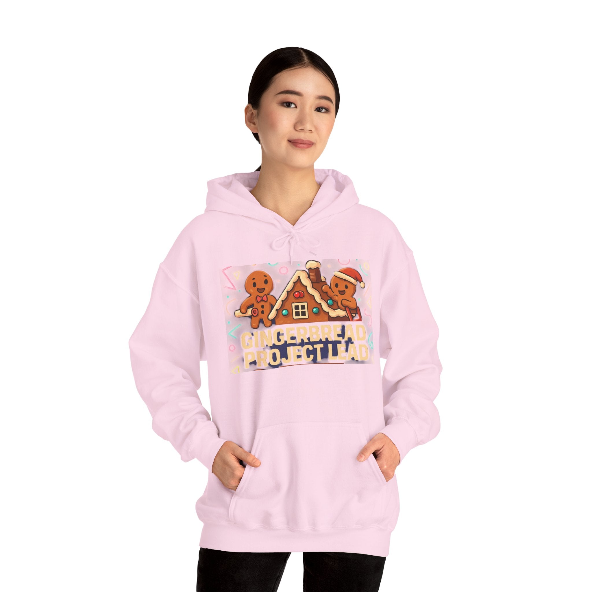 Gingerbread Bakery Hoodie — Cute Holiday Gingerbread House & Cookies Sweatshirt