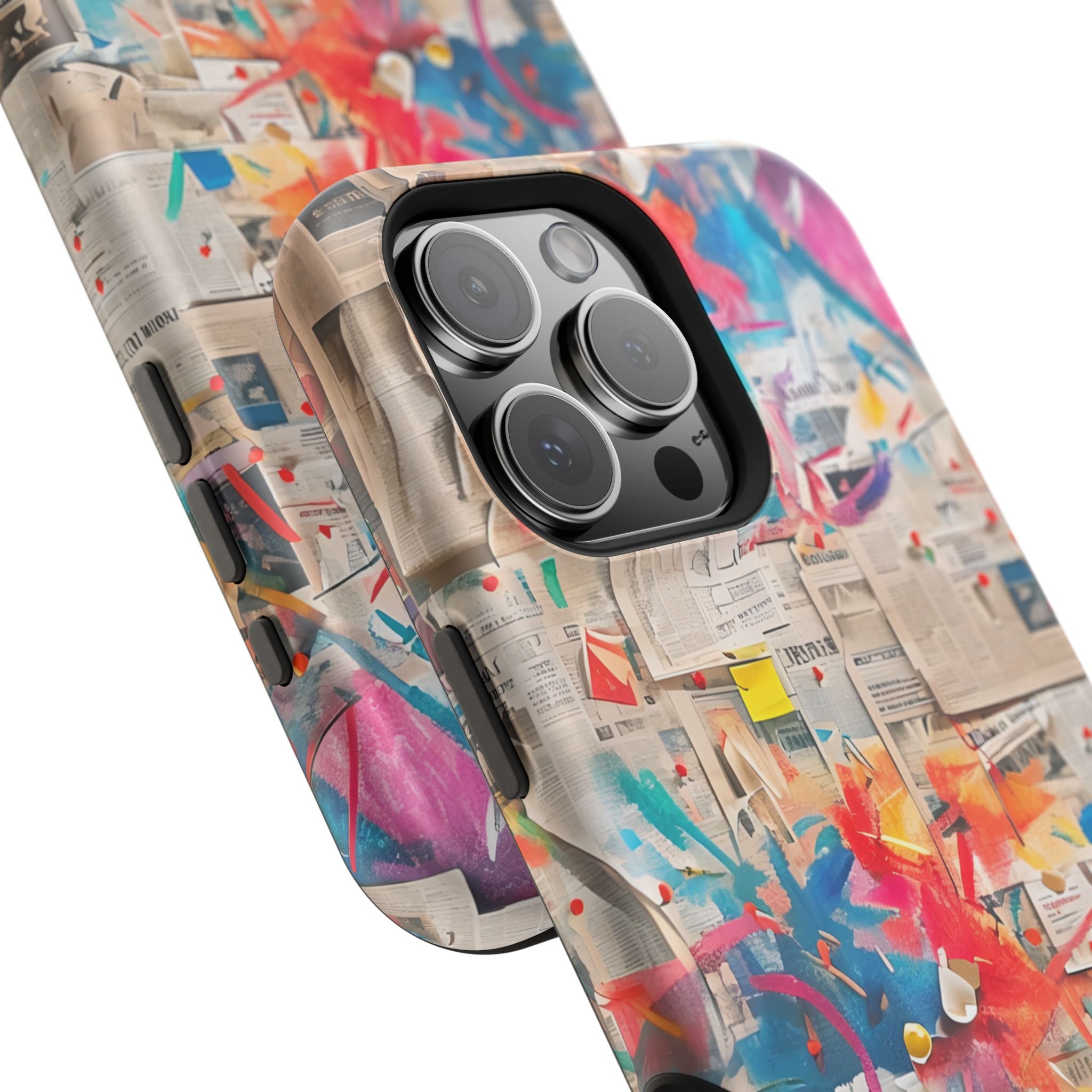 iPhone 17 Case vibrant glossy colorful art