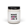 MAKE MORE ZINES Candle | Soy Jar, Cut-and-Paste Ransom Collage, Indie Zine Style