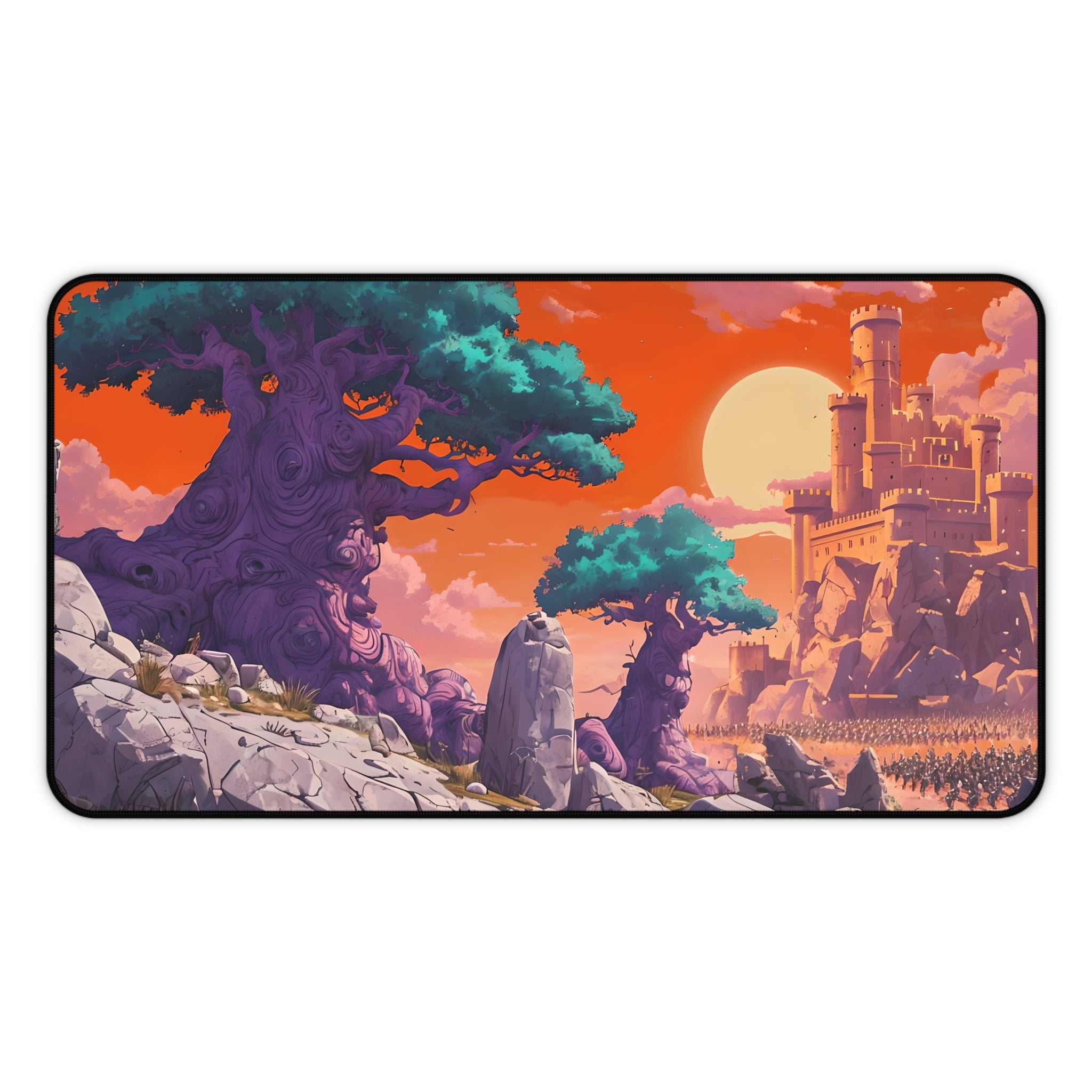 Fantasy Landscape Desk Mat, Gaming Desk Mat, Office Decor, Mouse Pad, Desk Accessory