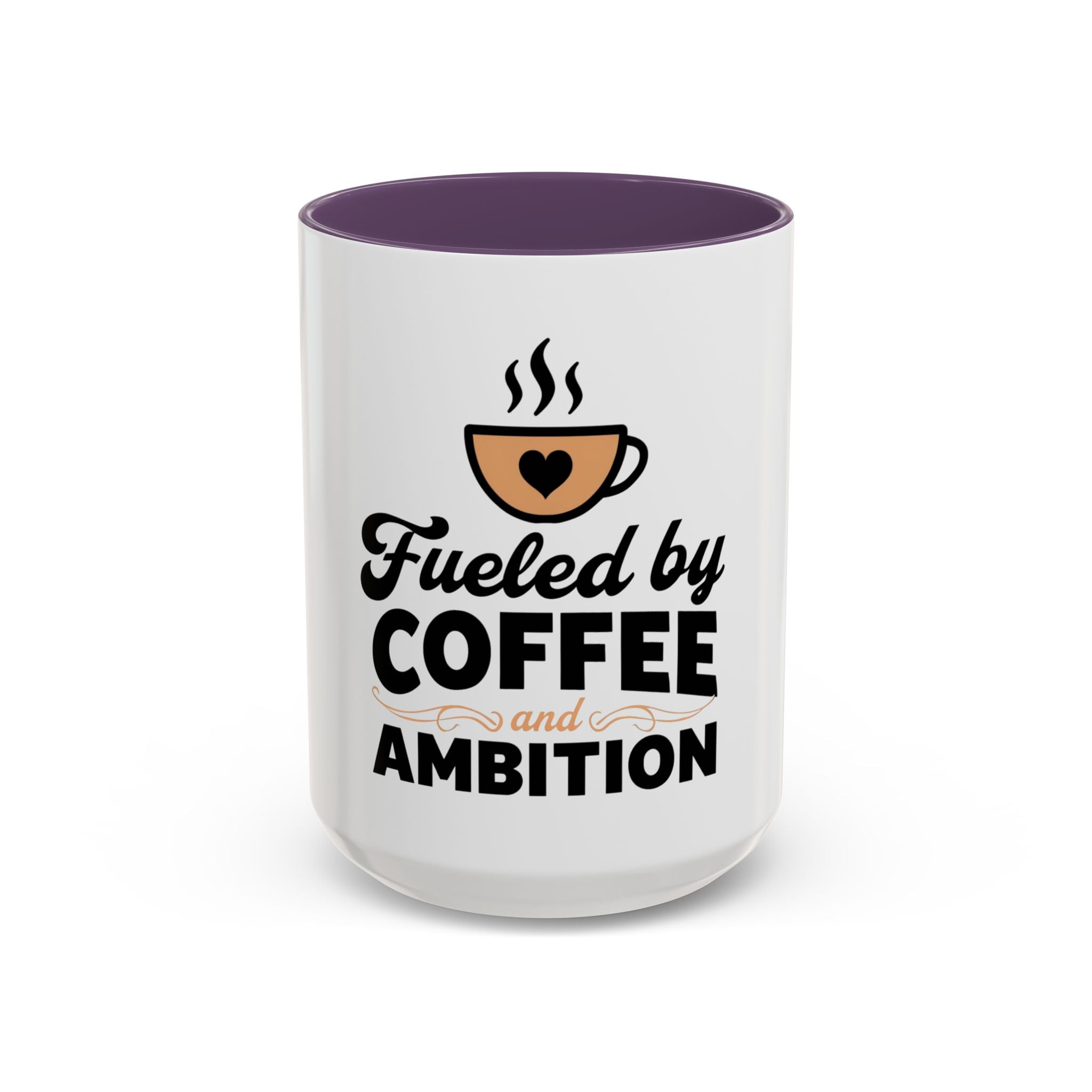 Motivational Coffee Mug - Fueled by Coffee and Ambition