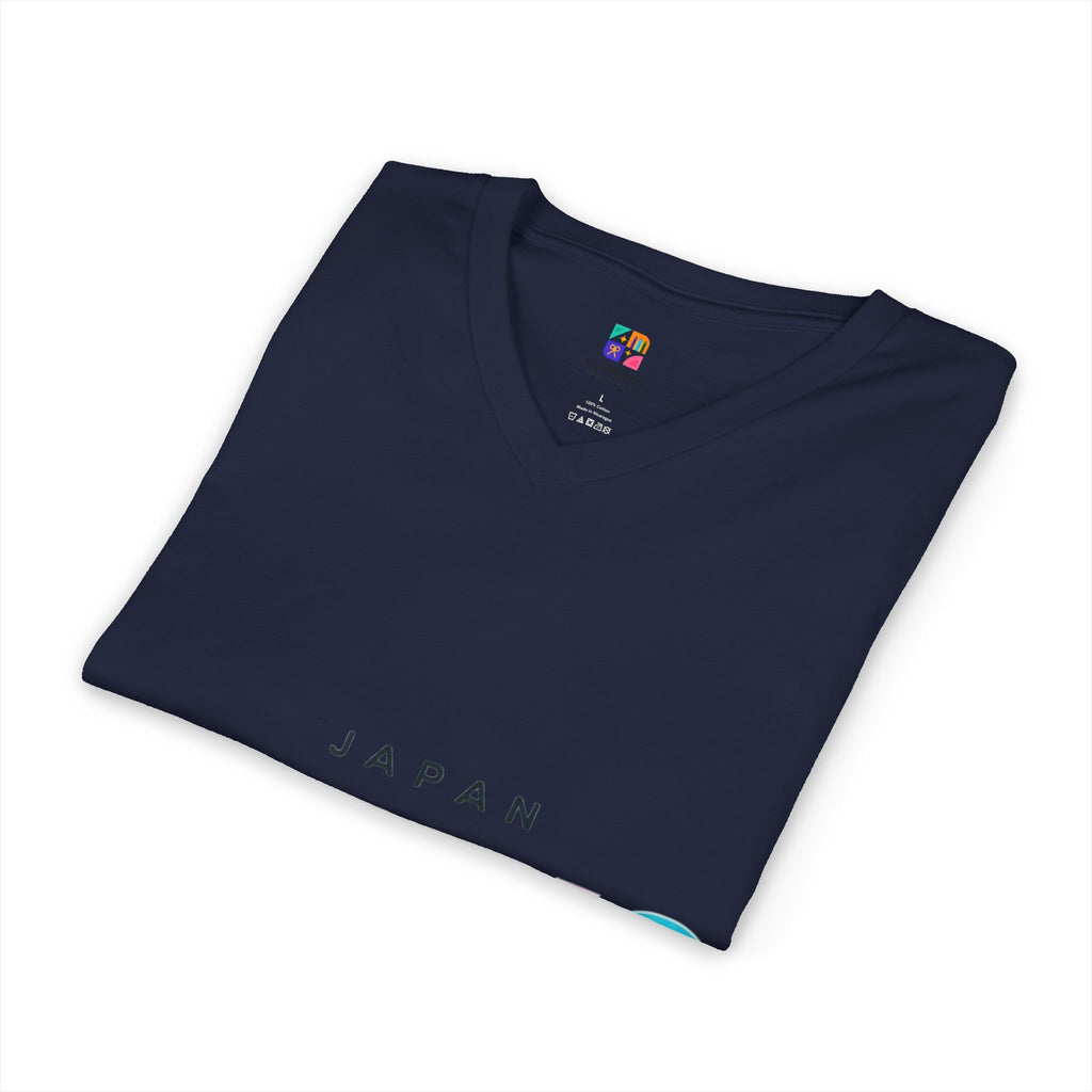 Unisex Jersey Short Sleeve V-Neck Tee