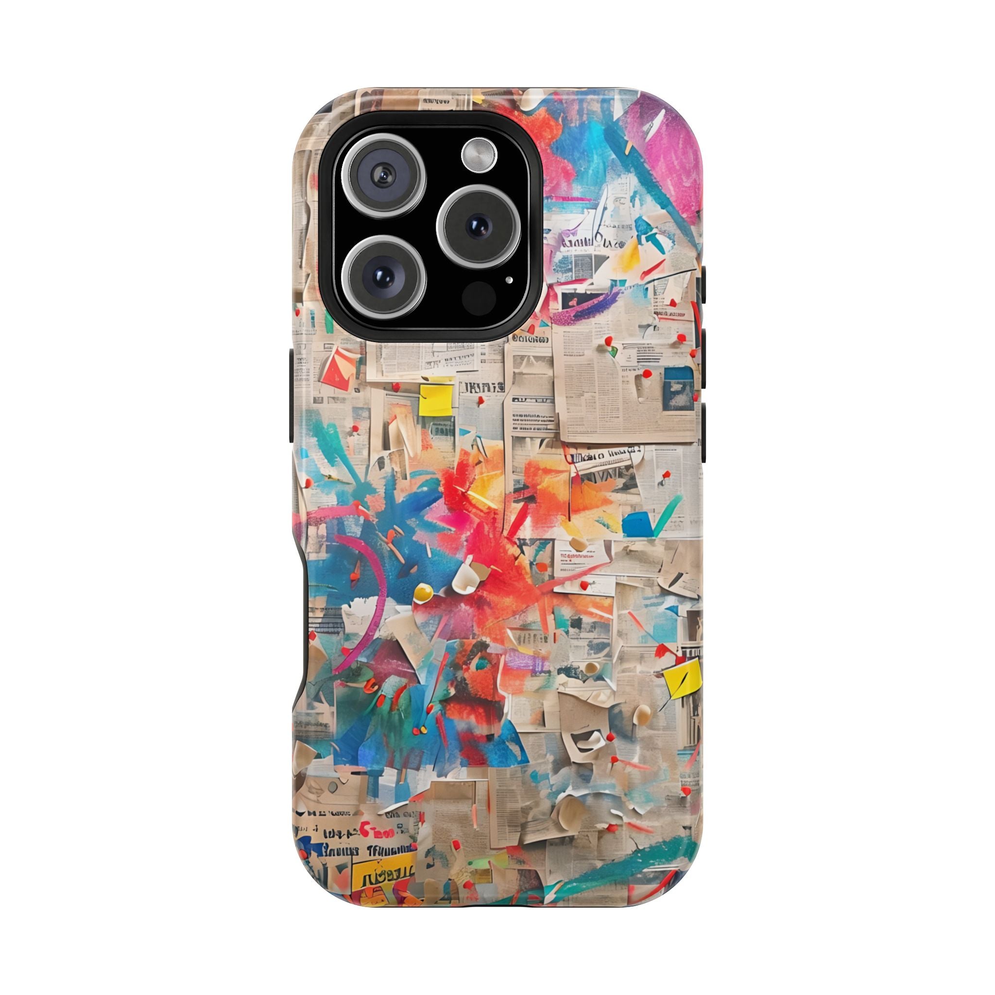 iPhone 17 Case vibrant glossy colorful art