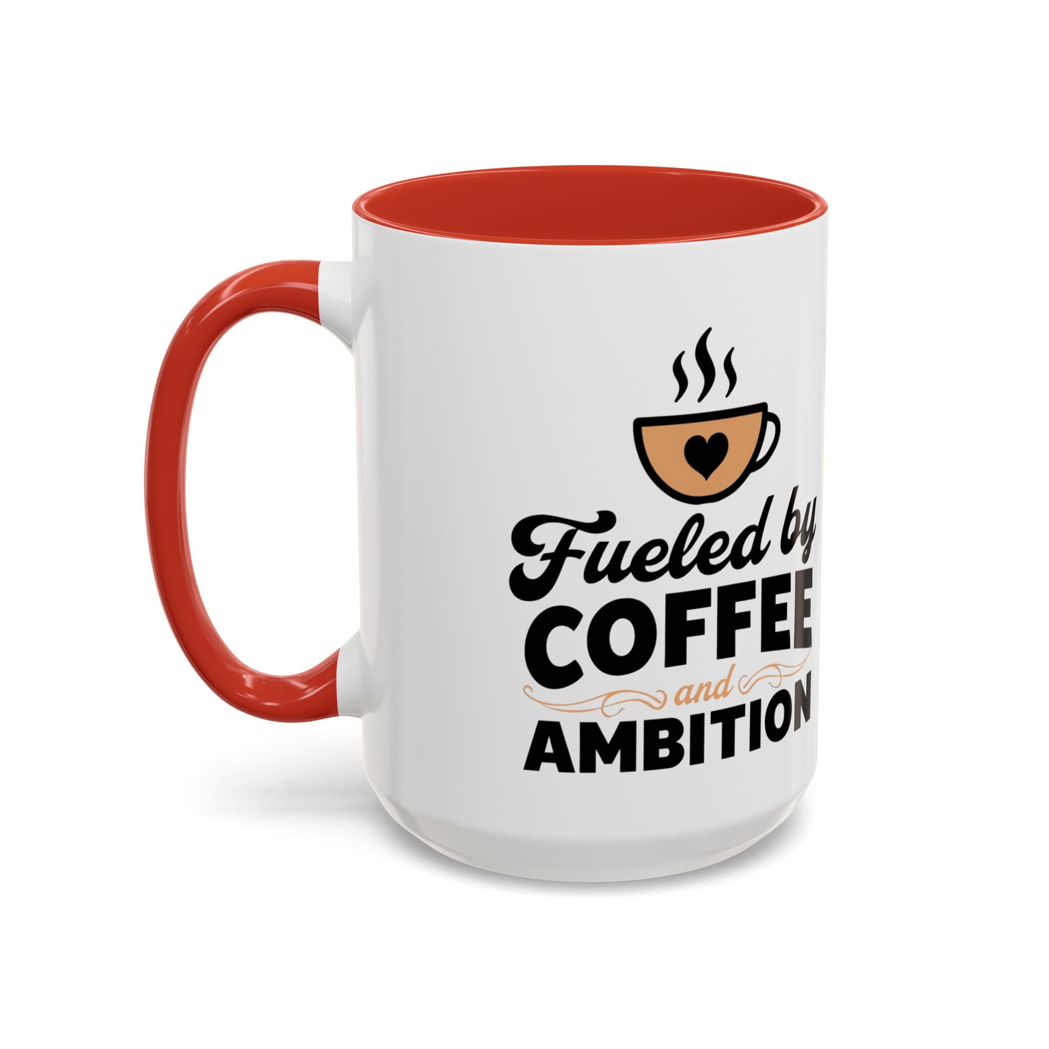 Motivational Coffee Mug - Fueled by Coffee and Ambition