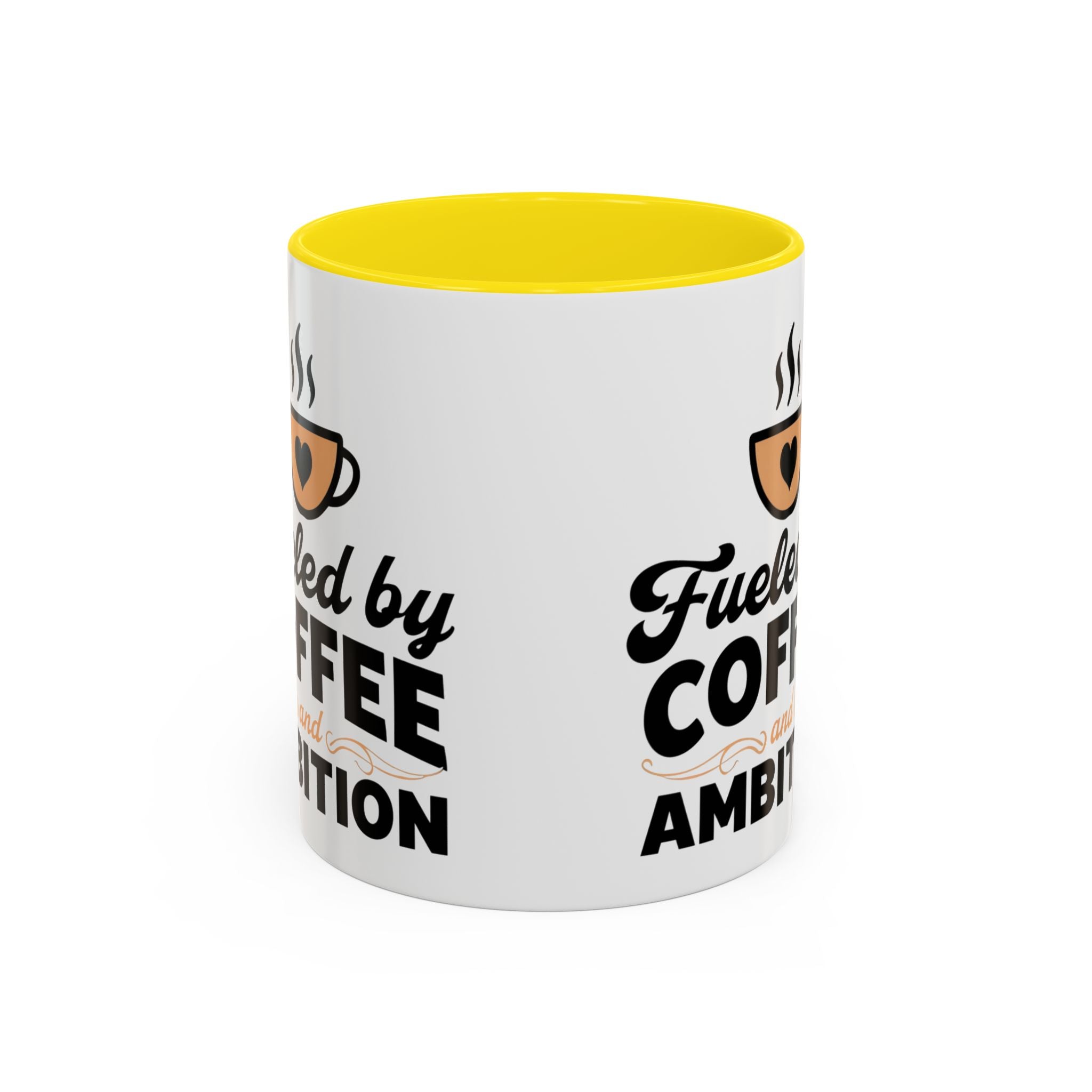 Motivational Coffee Mug - Fueled by Coffee and Ambition