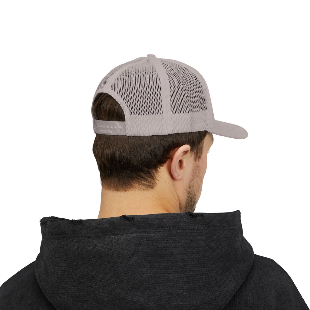 Money On My Mind Trucker Cap — Embroidered Mesh Snapback Hat